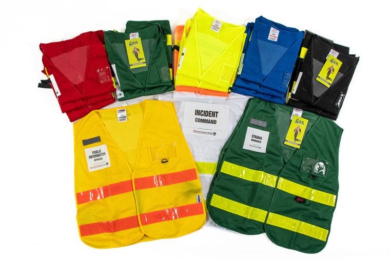 Expanded ICS command vests, part of the Counterstrike CCA kit